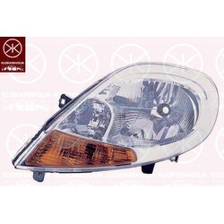Headlight KLOKKERHOLM 50890135 OE Ref 2606000Q0B