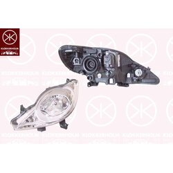 Headlight KLOKKERHOLM 55010124A1 OE Ref 1607977580