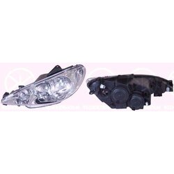 Headlight KLOKKERHOLM 55070151 OE Ref 6208 A0