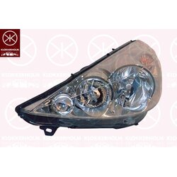 Headlight KLOKKERHOLM 55070156 OE Ref 6206 P3