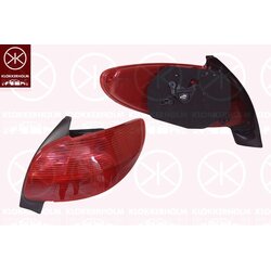 Feu arrière 55070702A1 pour PEUGEOT 206