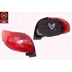 Feu arrière 55070709A1 pour PEUGEOT 206