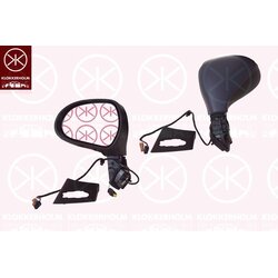 Rétroviseur extérieur 55081046 pour PEUGEOT 207 96807120XT