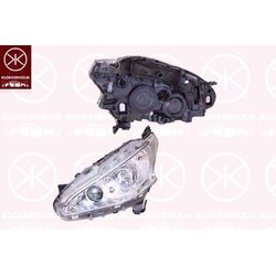 Headlight KLOKKERHOLM 55090123A1 OE Ref 1609697180