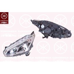 Headlight KLOKKERHOLM 55090126A1 OE Ref 9810805880