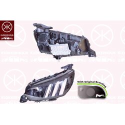 Headlight KLOKKERHOLM 55110173A1 OE Ref 1674248380