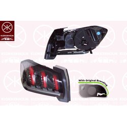 Rear Tail Light KLOKKERHOLM 55110704A1 OE Ref 9823216680