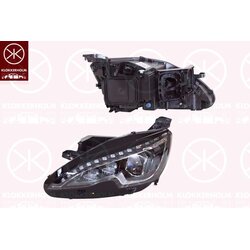 Headlight KLOKKERHOLM 55280182A1 OE Ref 9677832380