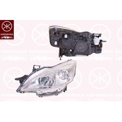 Headlight KLOKKERHOLM 55390181A1 OE Ref 6208 W5