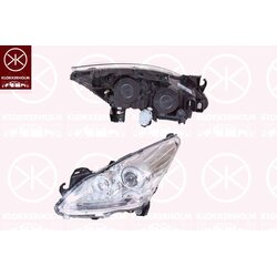 Phare 55450182A1 pour PEUGEOT 6206 P1