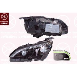 Headlight KLOKKERHOLM 55460182A1 OE Ref 1674018080