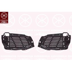 Bumper Grille KLOKKERHOLM 5546910 OE Ref 1617975680