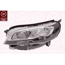 Headlight KLOKKERHOLM 55770122A1 OE Ref 9808572580