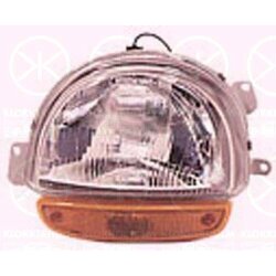 Headlight KLOKKERHOLM 60050186 OE Ref 77 01 036 392