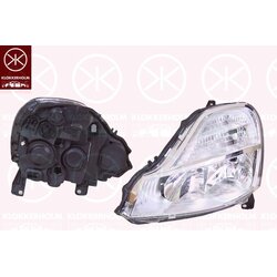 Headlight KLOKKERHOLM 60070124A1 OE Ref 77 01 069 732