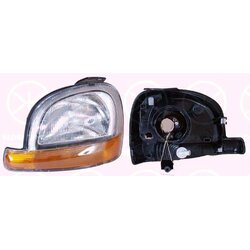 Headlight KLOKKERHOLM 60100125A1 OE Ref 77 01 044 037