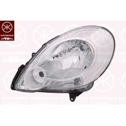 Headlight KLOKKERHOLM 60110142 OE Ref 82 00 402 521
