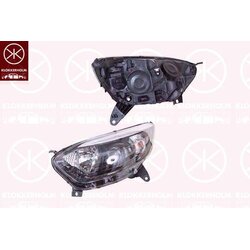 Headlight KLOKKERHOLM 60140142 OE Ref 260100758R