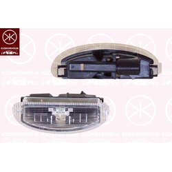 Licence Plate Light KLOKKERHOLM 60320850 OE Ref 7700410754