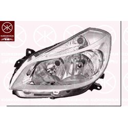 Headlight KLOKKERHOLM 60330125A1 OE Ref 77 01 070 495