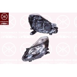Headlight KLOKKERHOLM 60330148 OE Ref 7701072013
