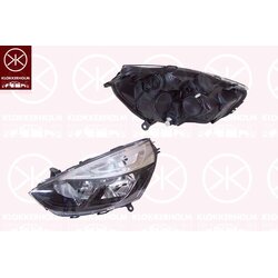 Headlight KLOKKERHOLM 60340130A1 OE Ref 260103421R