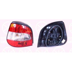 Rear Tail Light KLOKKERHOLM 60380703A1 OE Ref 77 00 428 054