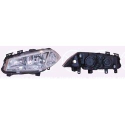 Headlight KLOKKERHOLM 60410155 OE Ref 77 01 064 018