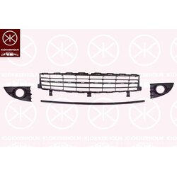 Bumper Grille KLOKKERHOLM 6042910 OE Ref 77 01 477 303