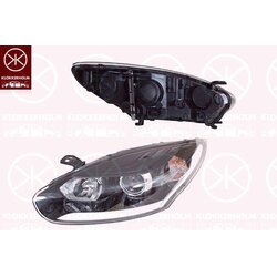 Headlight KLOKKERHOLM 60430124A1 OE Ref 26 01 059 97R