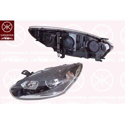 Phare 60430125A1 pour RENAULT MEGANE 260602722R