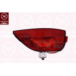 Rear Fog Light KLOKKERHOLM 60460783 OE Ref 265852501R