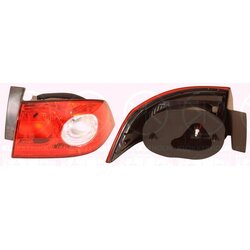 Rear Tail Light KLOKKERHOLM 60550714 OE Ref 82 00 262 668