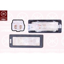 Licence Plate Light KLOKKERHOLM 60560855 OE Ref 8200013577