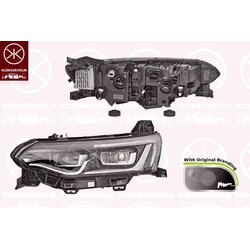 Headlight KLOKKERHOLM 60570181A1 OE Ref 260606722R