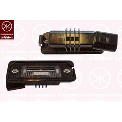 Licence Plate Light KLOKKERHOLM 66130850 OE Ref 3D0 943 021A