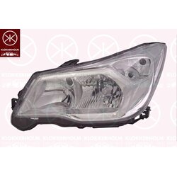 Headlight KLOKKERHOLM 67380142 OE Ref 84001-SG021