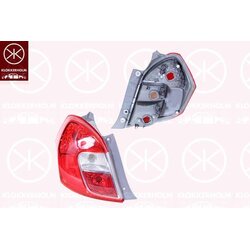 Rear Tail Light KLOKKERHOLM 68040701A1 OE Ref 3567084M10