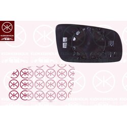 Exterior Mirrors Glass KLOKKERHOLM 75141063 OE Ref 6Y1857521P