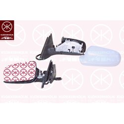 Exterior Mirror KLOKKERHOLM 75251041 OE Ref 3B1857501AC01C