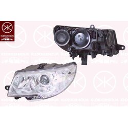 Headlight KLOKKERHOLM 75260121A1 OE Ref 3T1941017C