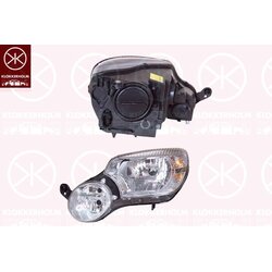Headlight KLOKKERHOLM 75350123A1 OE Ref 5L1941017A