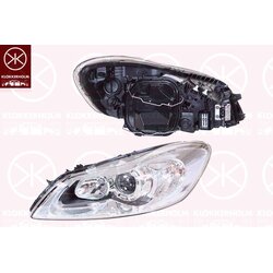Headlight KLOKKERHOLM 90010123A1 OE Ref 32206150