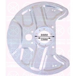 Brake Disc Dust Shield KLOKKERHOLM 9040371 OE Ref 9140670