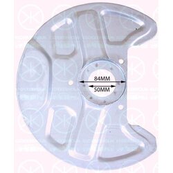 Brake Disc Dust Shield KLOKKERHOLM 9040373 OE Ref 1229746