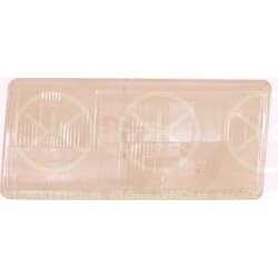 Headlight Diffusing Lens KLOKKERHOLM 90450253 OE Ref 3534175