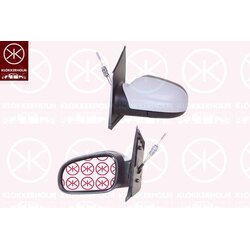 Rétroviseur extérieur 95031023 pour VW FOX 5Z0857507B1NN