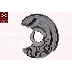 Brake Disc Dust Shield KLOKKERHOLM 9515877 OE Ref 1Q0615611F