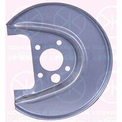 Brake Disc Dust Shield KLOKKERHOLM 9523878 OE Ref 1J0615612D