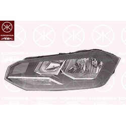 Headlight KLOKKERHOLM 95250121A1 OE Ref 2G1941005